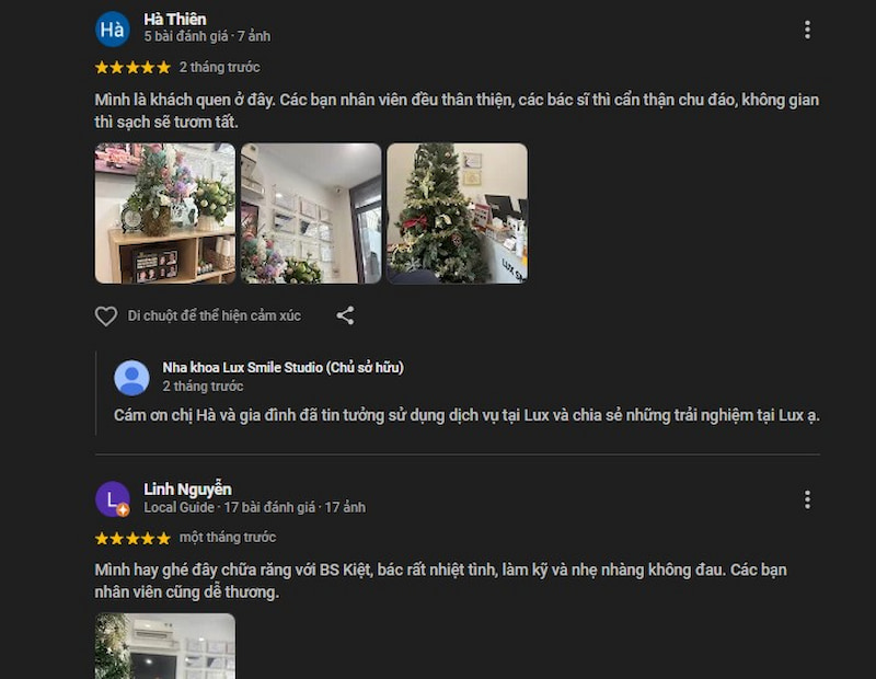 Top 8 nha khoa ở phường Thủ Đức uy tín, bác sĩ giỏi và dịch vụ tốt Đánh giá của khách hàng