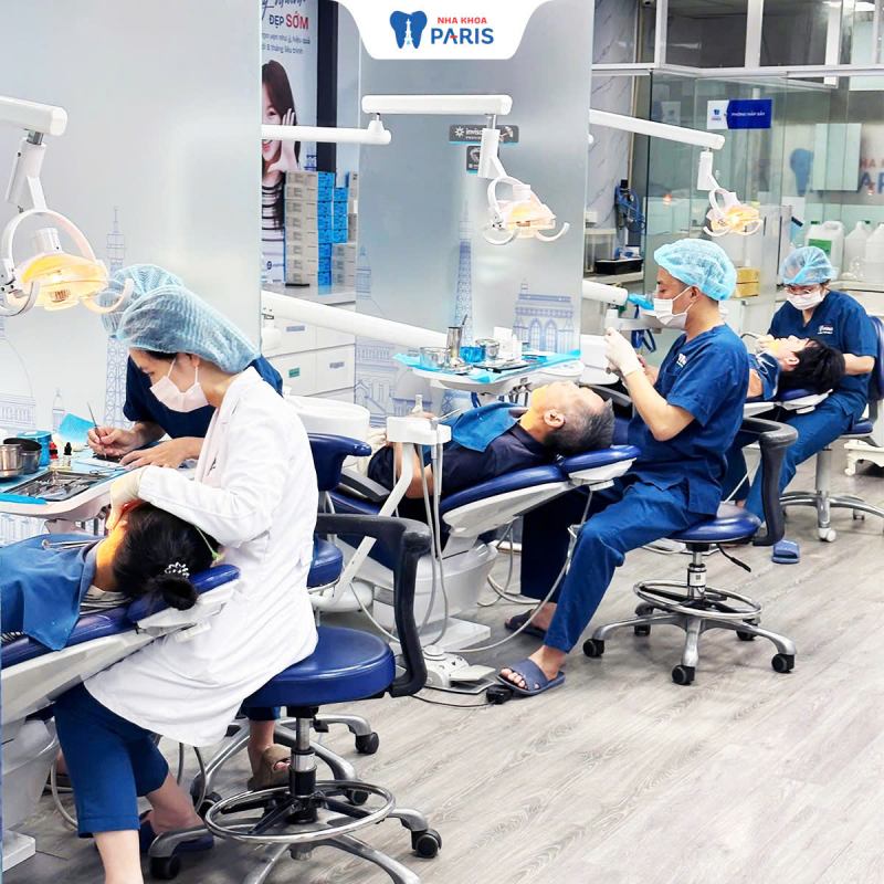 Nha khoa Paris: Nha khoa tiêu chuẩn Pháp uy tín hàng đầu Việt Nam Nha khoa Paris làm việc vào tất cả các ngày từ Thứ 2 đến Chủ nhật
