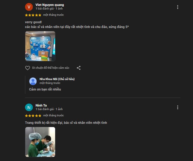 5 Địa chỉ niềng răng ở Ninh Bình uy tín, chất lượng nhất Đánh giá của khách hàng