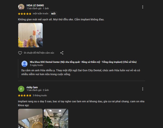 Trồng răng sứ ở đâu tốt TPHCM? Top 6 nha khoa uy tín nhất Đánh giá của khách hàng