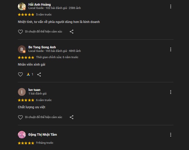 Review chi tiết 5 địa chỉ trồng răng sứ tại Đà Nẵng uy tín Đánh giá của khách hàng