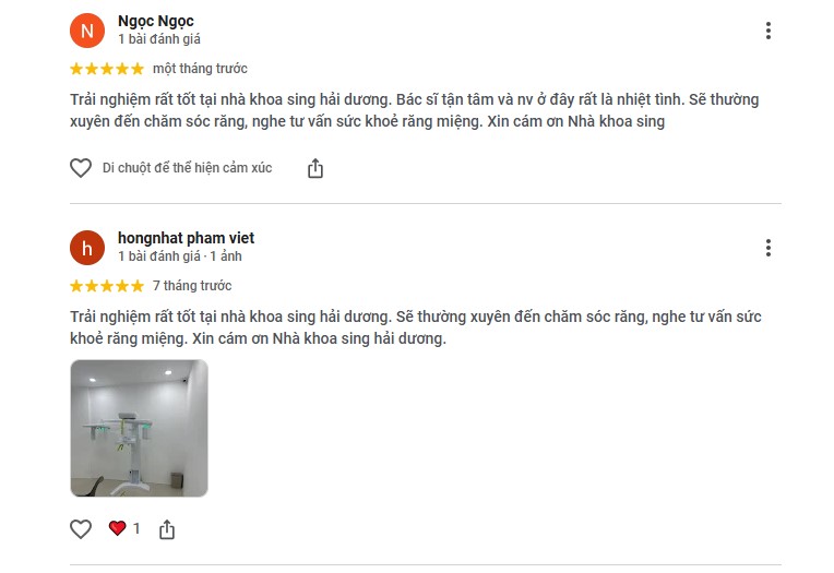 Top 5 nha khoa Hải Dương chất lượng, công nghệ hiện đại Đánh giá của khách hàng