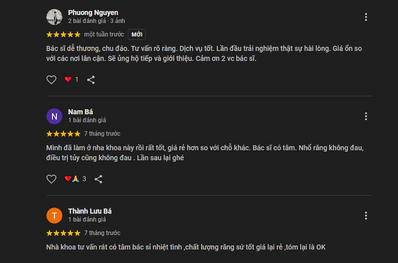 Tổng hợp địa chỉ nha khoa ở quận 12 uy tín không nên bỏ qua Đánh giá của khách hàng