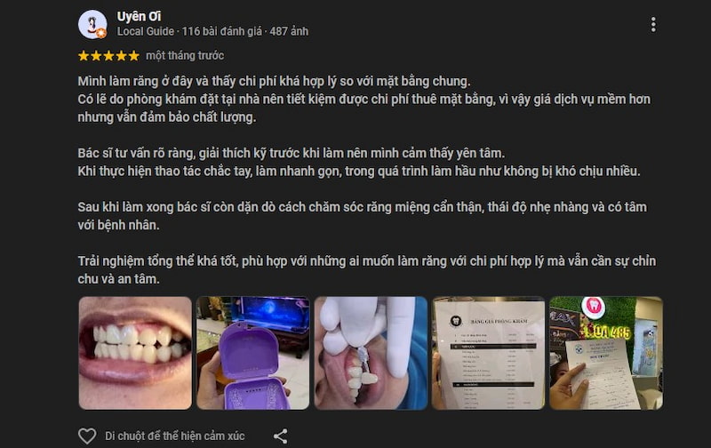 Review top 5 nha khoa ở quận 4 TP.HCM dịch vụ uy tín hiện nay Đánh giá của khách hàng