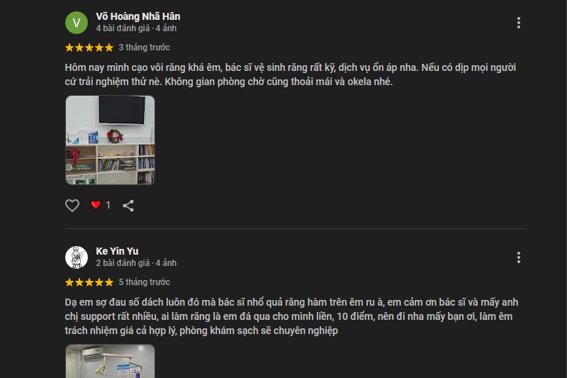 Điểm danh 5 nha khoa ở quận Bình Thạnh làm việc uy tín Đánh giá của khách hàng