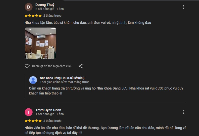 Điểm danh 5 nha khoa ở quận Bình Thạnh làm việc uy tín Đánh giá của khách hàng