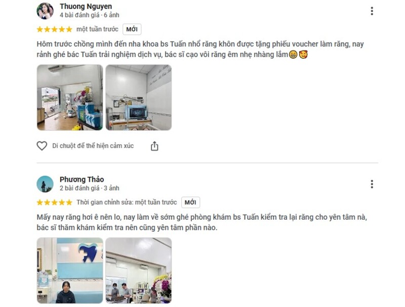 Review nha khoa Thành phố Bến Cát nhiều người dân tin tưởng Đánh giá của khách hàng