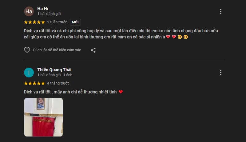 Điểm danh TOP 5 nha khoa Hóc Môn có nhiều phản hồi tích cực Đánh giá của khách hàng