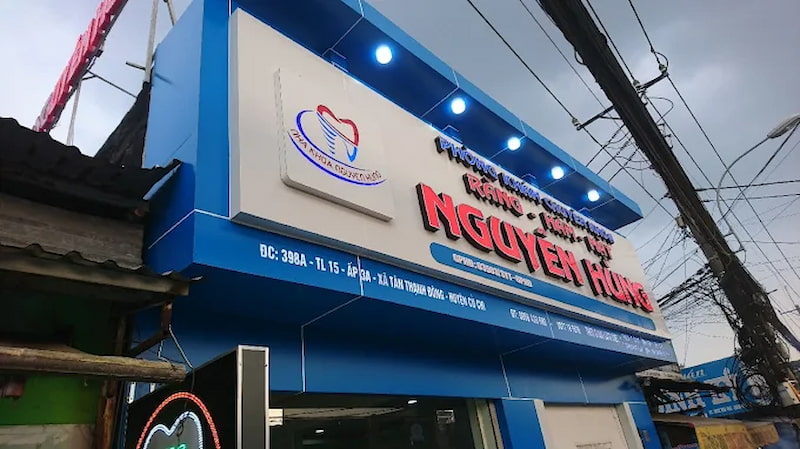 Gợi ý TOP 5 nha khoa ở Củ Chi cho người dân tham khảo Nguyên Hùng nổi bật tại Củ Chi về phục hình và thẩm mỹ răng