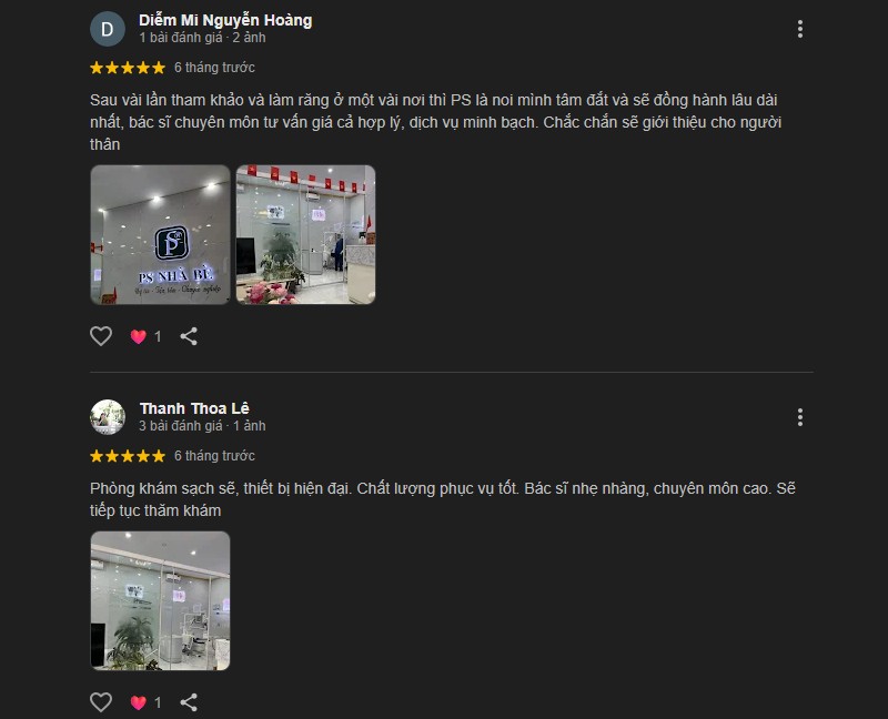 Điểm danh TOP 5 Nha khoa ở Nhà Bè uy tín, hiệu quả Đánh giá của khách hàng